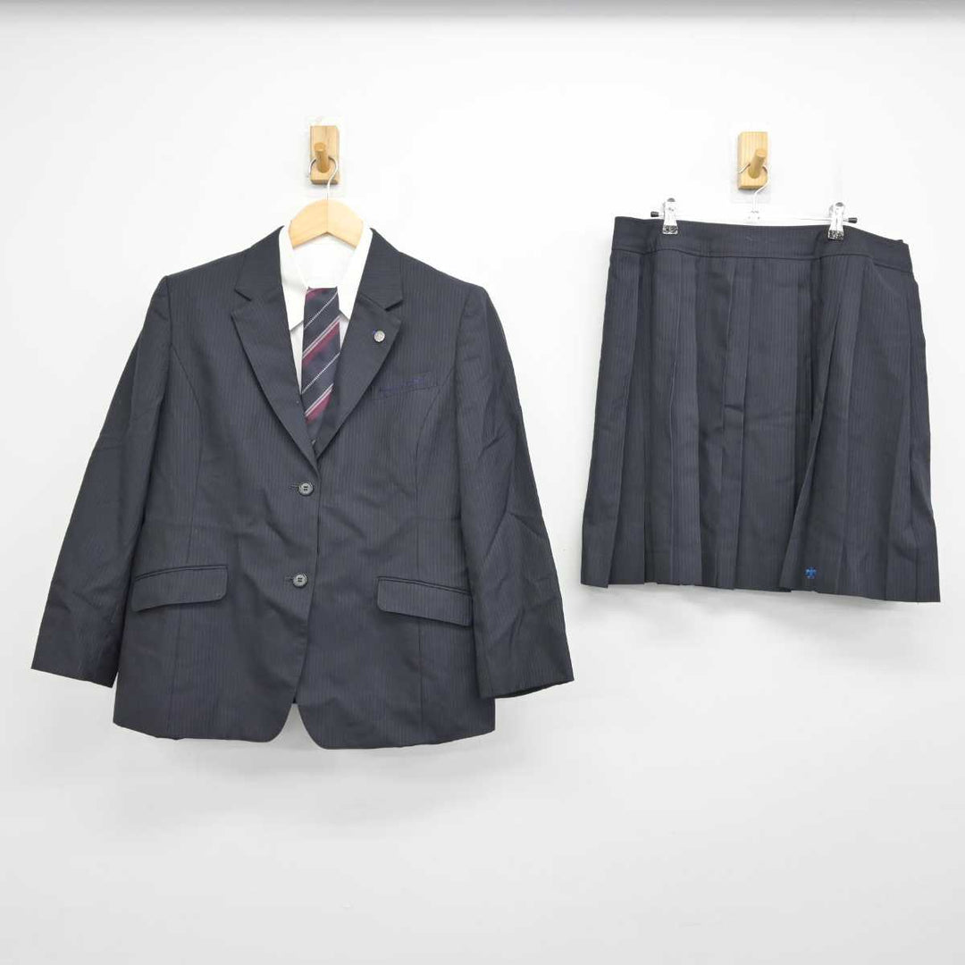 【中古】宮城県 大河原商業高等学校 女子制服 5点 (ブレザー・シャツ・スカート) sf058909 | 中古制服通販パレイド