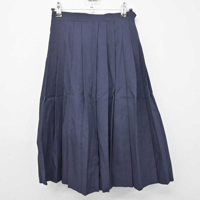 【中古】神奈川県 西高津中学校 女子制服 5点 (ブレザー・ベスト・シャツ・スカート) sf058913