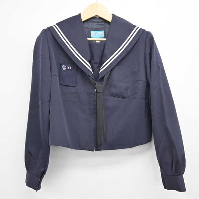 【中古】愛知県 桜井中学校 女子制服 4点 (セーラー服・スカート) sf058915