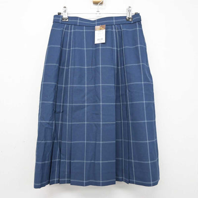 【中古】富山県 富山南高等学校 女子制服 3点 (ニットベスト・シャツ・スカート) sf058940