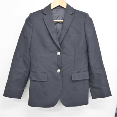 【中古】大阪府 大阪青凌中学校・高等学校 女子制服 4点 (ブレザー・スカート) sf058942