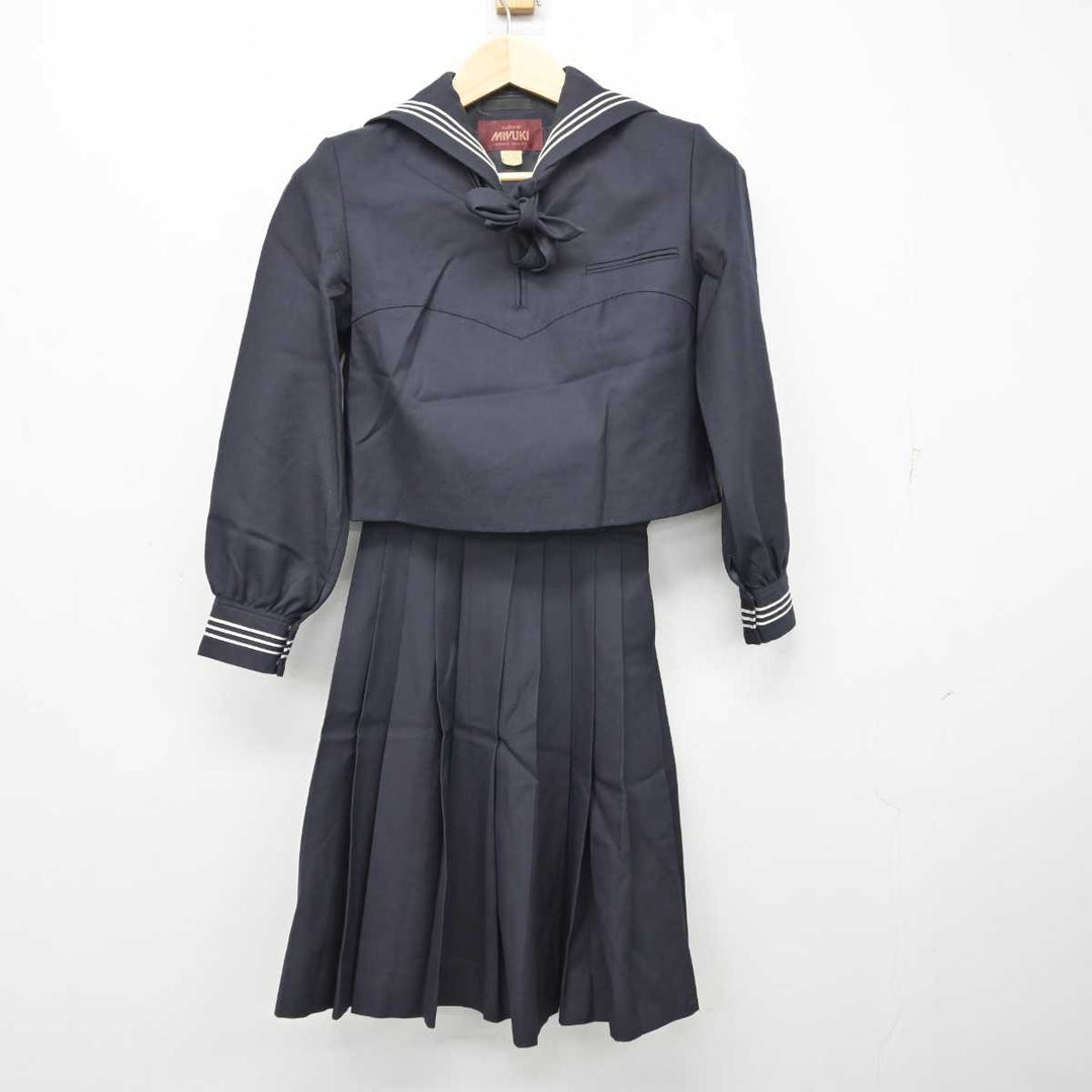 【中古】東京都 豊島岡女子学園 中学校・高等学校 女子制服 4点 (セーラー服・スカート) sf058951 | 中古制服通販パレイド