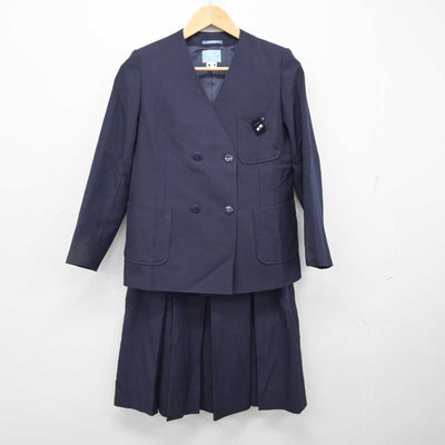 【中古】神奈川県 保土ヶ谷中学校 女子制服 3点 (ブレザー・スカート) sf058955