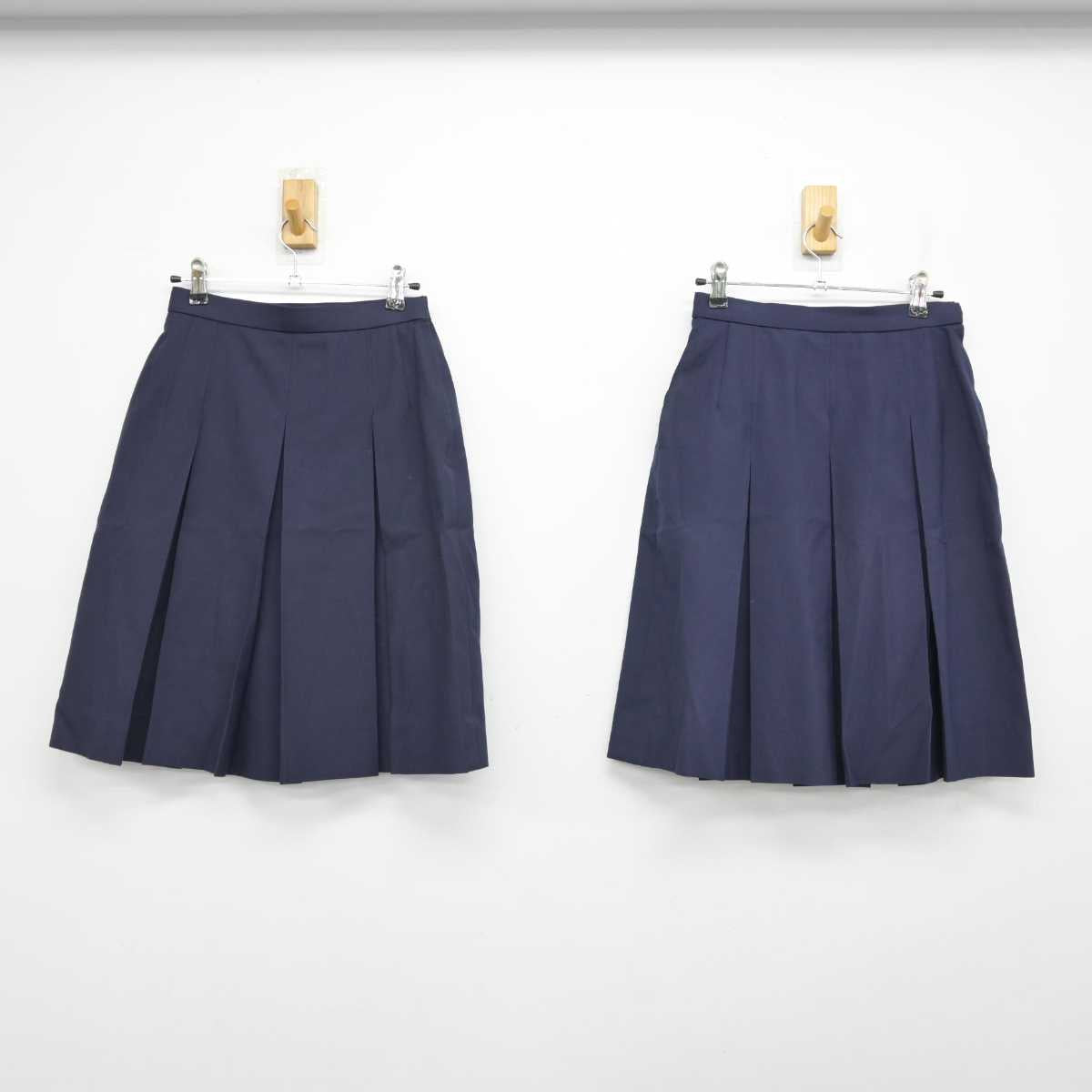 【中古】神奈川県 保土ヶ谷中学校 女子制服 3点 (ブレザー・スカート) sf058955