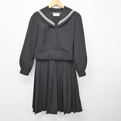 【中古】北海道 中頓別中学校 女子制服 2点 (セーラー服・スカート) sf058972