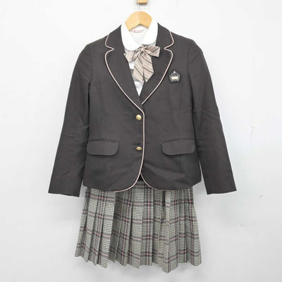 【中古】東京都 日本体育大学桜華高等学校 女子制服 4点 (ブレザー・シャツ・スカート) sf058985