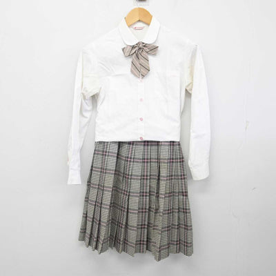 【中古】東京都 日本体育大学桜華高等学校 女子制服 4点 (ブレザー・シャツ・スカート) sf058985