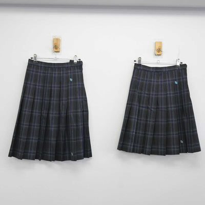 【中古】東京都 由井中学校 女子制服 3点 (ブレザー・スカート・スカート) sf058990