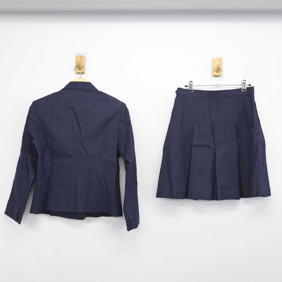 【中古】神奈川県 秦野高等学校 女子制服 2点 (ブレザー・スカート) sf058993