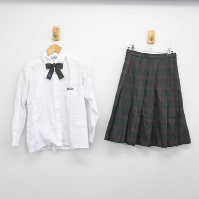 【中古】大阪府 大阪桐蔭高等学校 女子制服 7点 (ブレザー・ベスト・シャツ・スカート) sf058998