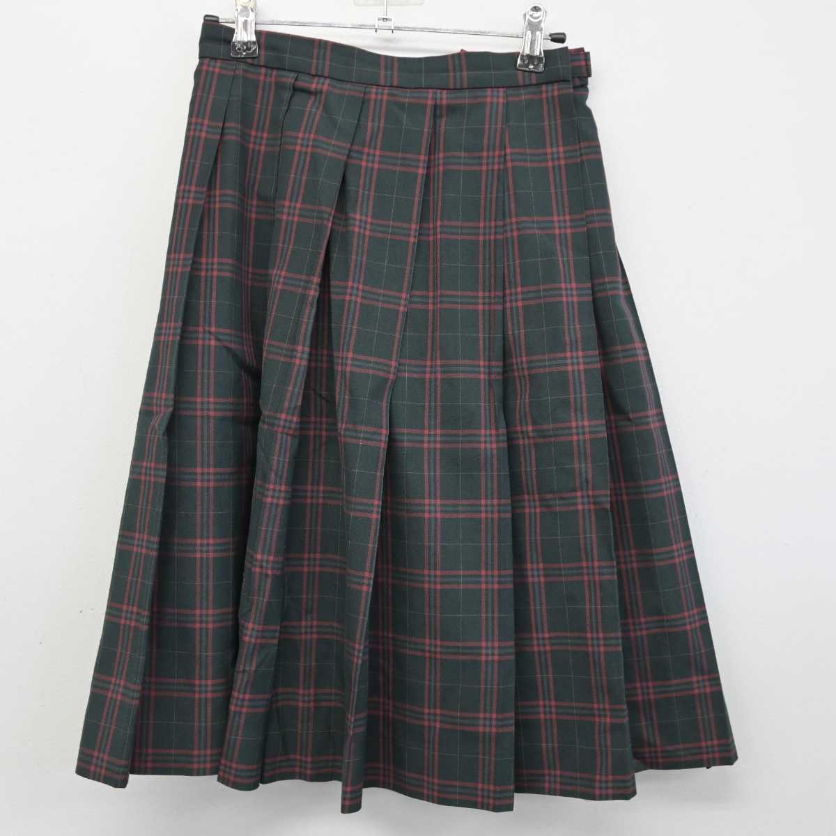 【中古】大阪府 大阪桐蔭高等学校 女子制服 3点 (ベスト・シャツ・スカート) sf059000