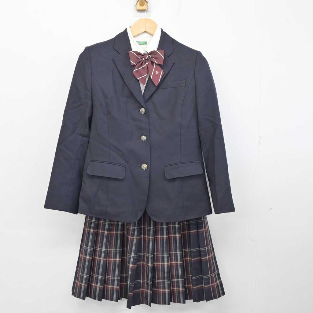 【中古】大分県 大分国際情報高等学校 女子制服 4点 (ブレザー・シャツ・スカート) sf059004 | 中古制服通販パレイド