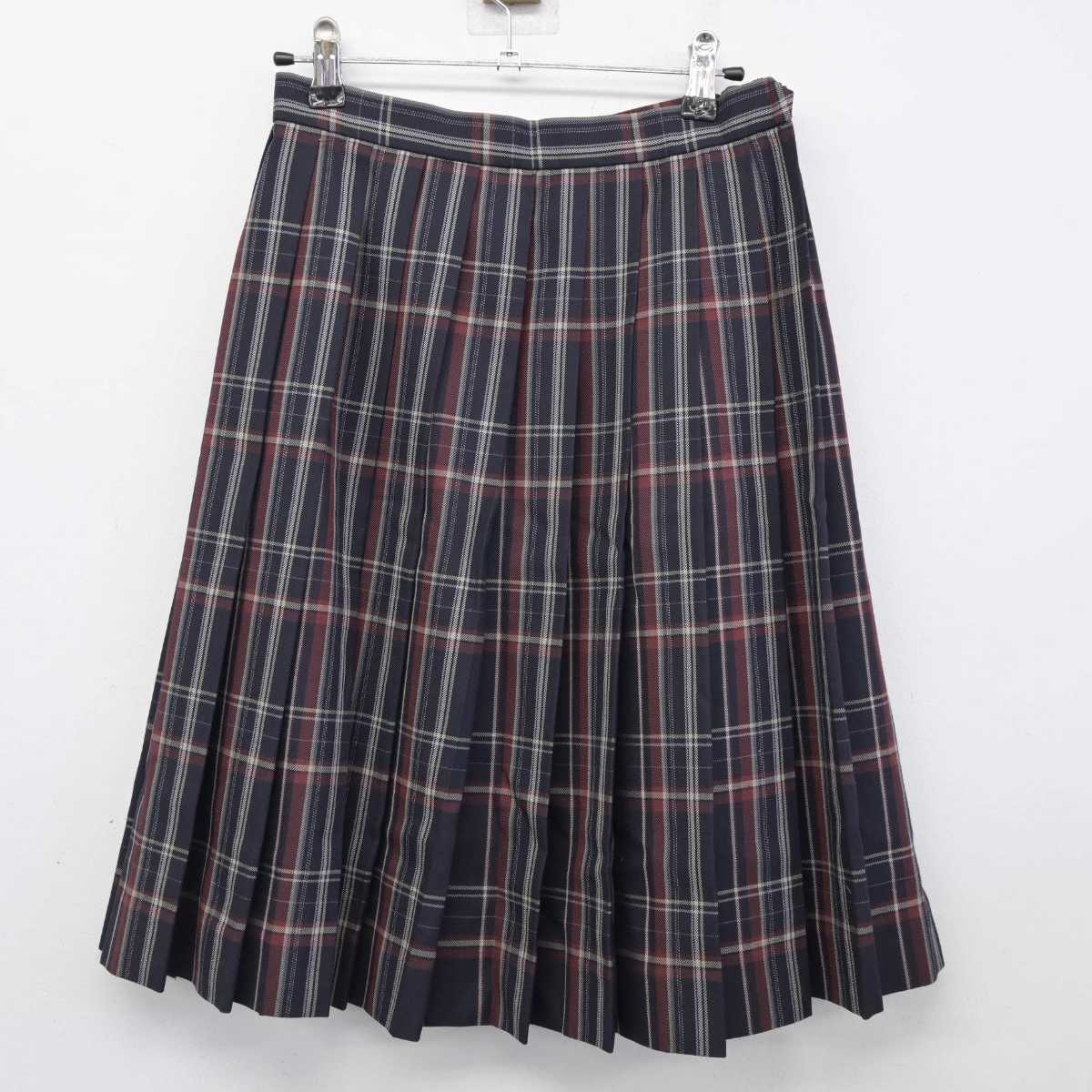 【中古】大分県 大分国際情報高等学校 女子制服 4点 (ブレザー・シャツ・スカート) sf059004