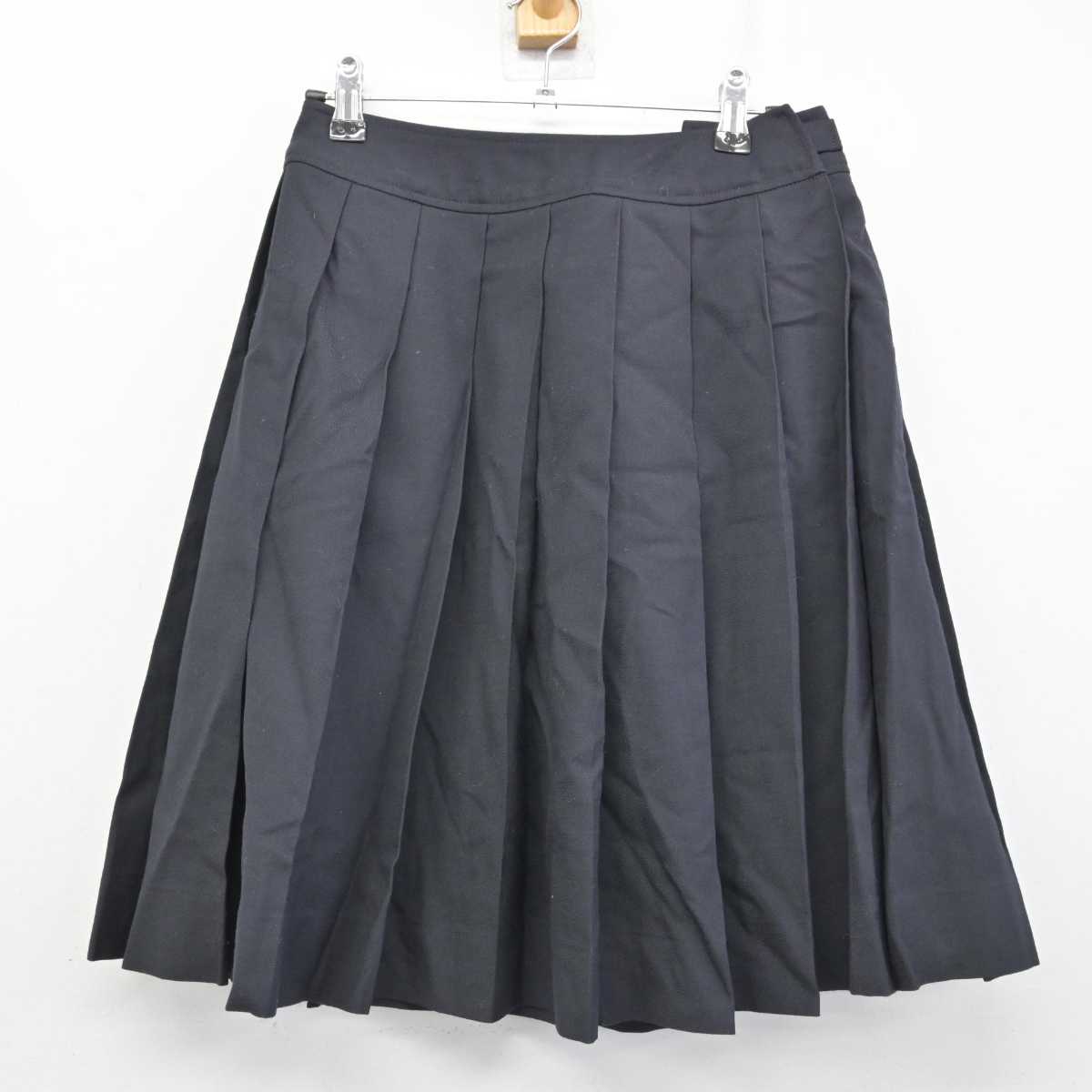 【中古】東京都 日本大学豊山女子中学校・高等学校 女子制服 4点 (ブレザー・ニット・シャツ・スカート) sf059031