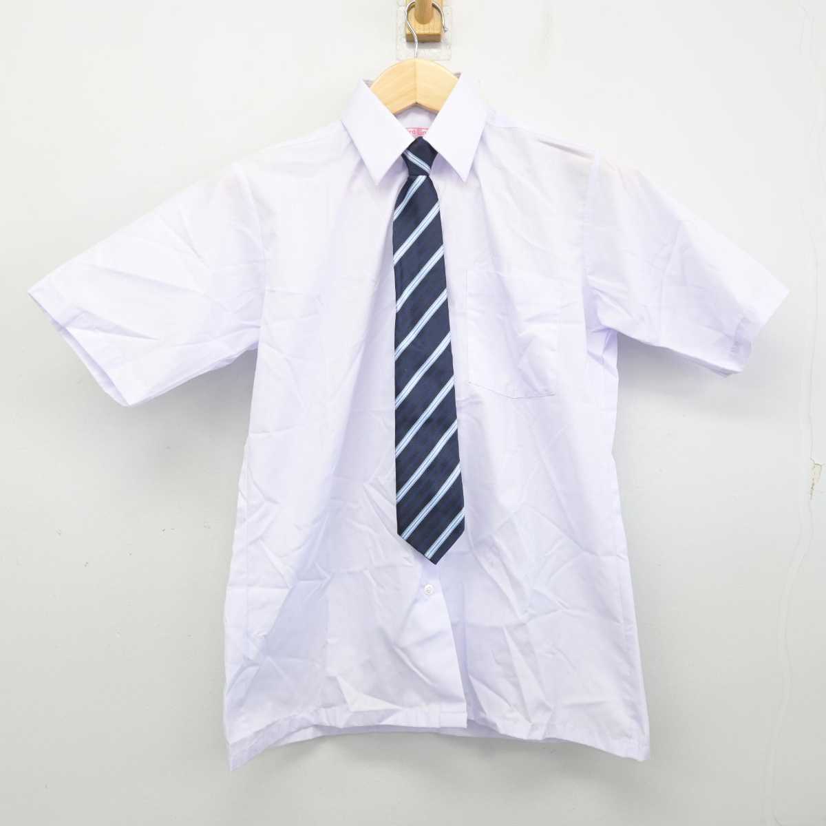 【中古】東京都 大鳥中学校 女子制服 4点 (ニットベスト・シャツ・スカート) sf059045