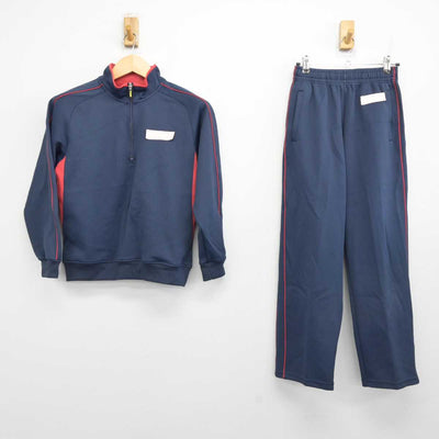 【中古】岡山県 明誠学院高等学校 女子制服 2点 (ジャージ 上・ジャージ 下) sf059062