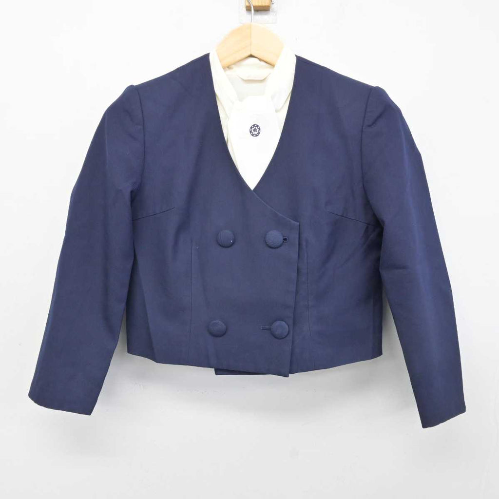 【中古】青森県 青森明の星高等学校/旧制服 女子制服 2点 (ブレザー・シャツ) sf059067 | 中古制服通販パレイド