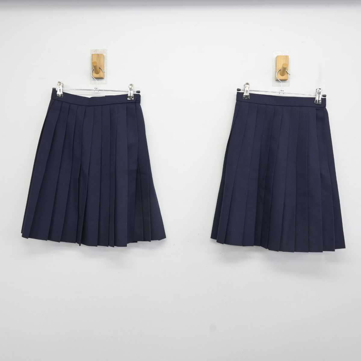 【中古】滋賀県 滋賀短期大学付属高等学校 女子制服 1点 (スカート) sf059069