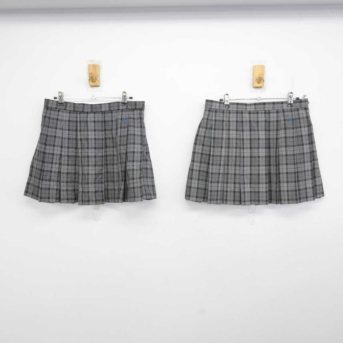 【中古】埼玉県 久喜工業高等学校 女子制服 5点 (ブレザー・スカート・スカート) sf059092