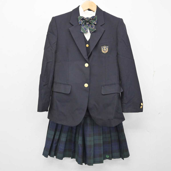 【中古】愛知県 愛知みずほ大学瑞穂高等学校 女子制服 5点 (ブレザー・ベスト・シャツ・スカート) sf059116 | 中古制服通販パレイド