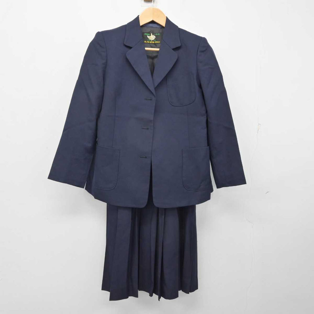 【中古】千葉県 大津ケ丘中学校 女子制服 3点 (ブレザー・ジャンパースカート・スカート) sf059126