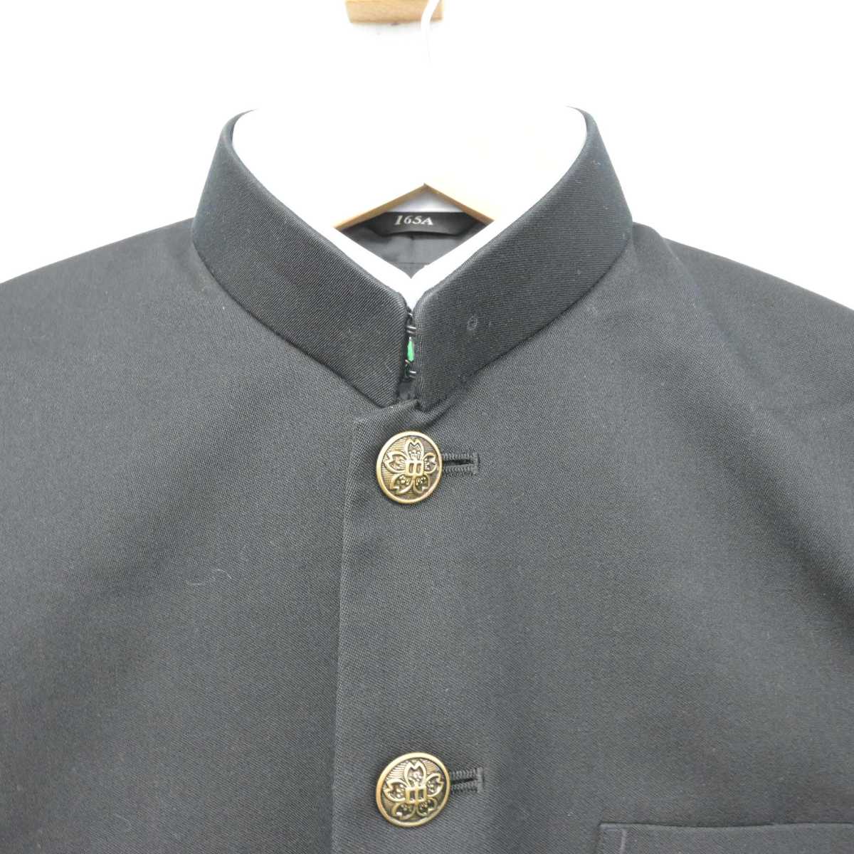 【中古】 学校名不明 男子制服 2点 (学ラン・ズボン) sf059130