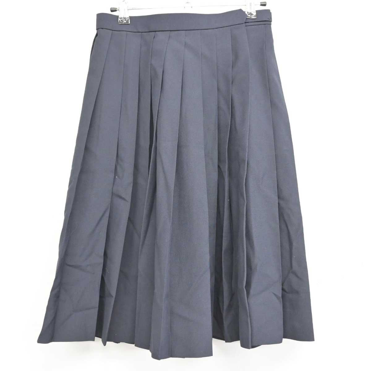 【中古】岐阜県 精華中学校 女子制服 2点 (シャツ・スカート) sf059139