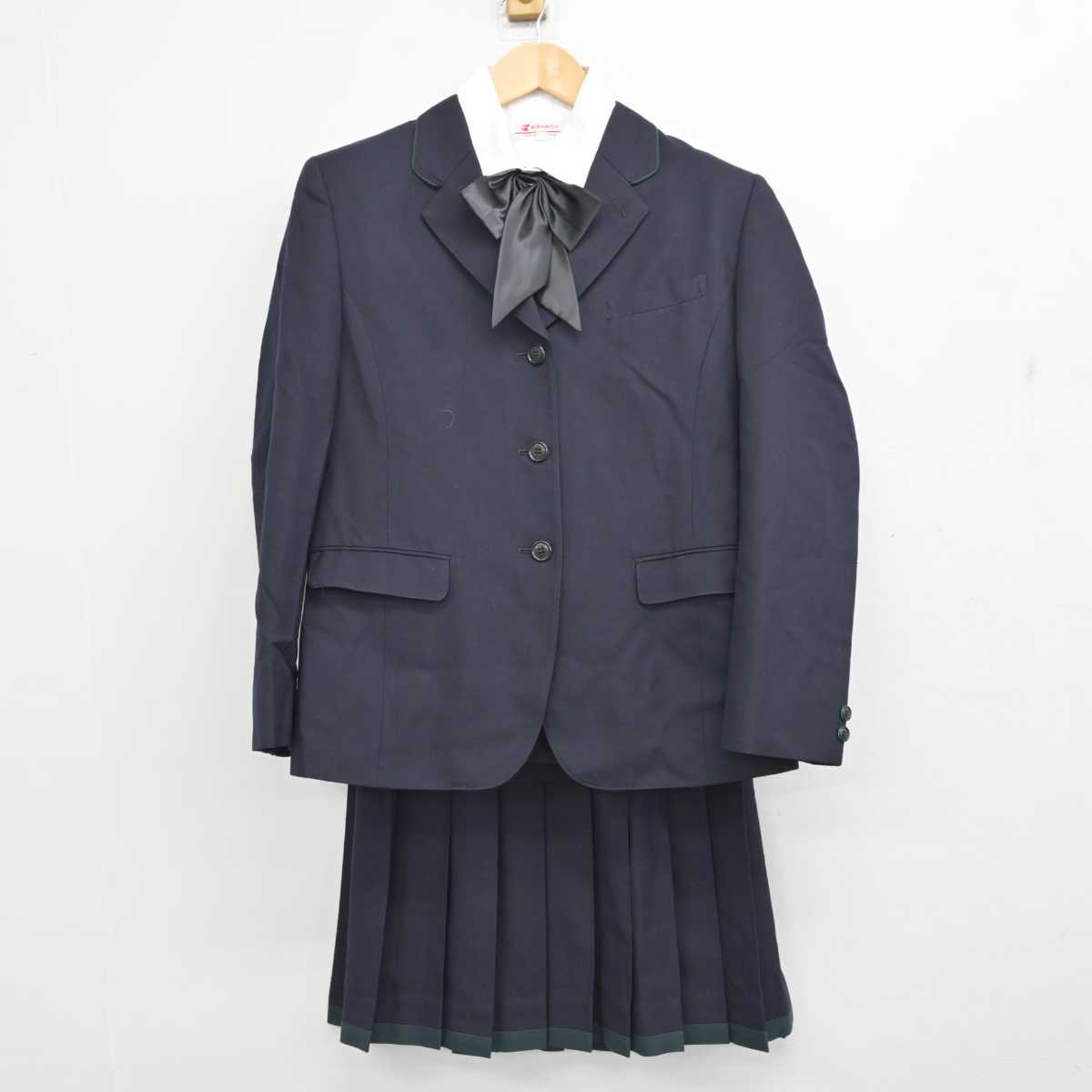 【中古】東京都 文京学院大学女子高等学校 女子制服 4点 (ブレザー・シャツ・スカート) sf059155