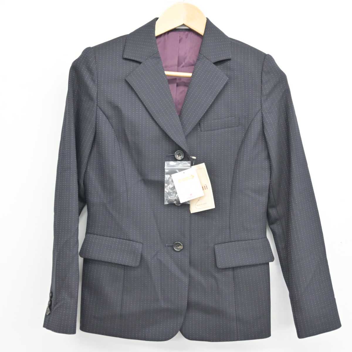 【中古】 事務服 女子制服 2点 (ジャケット・スカート) sf059160