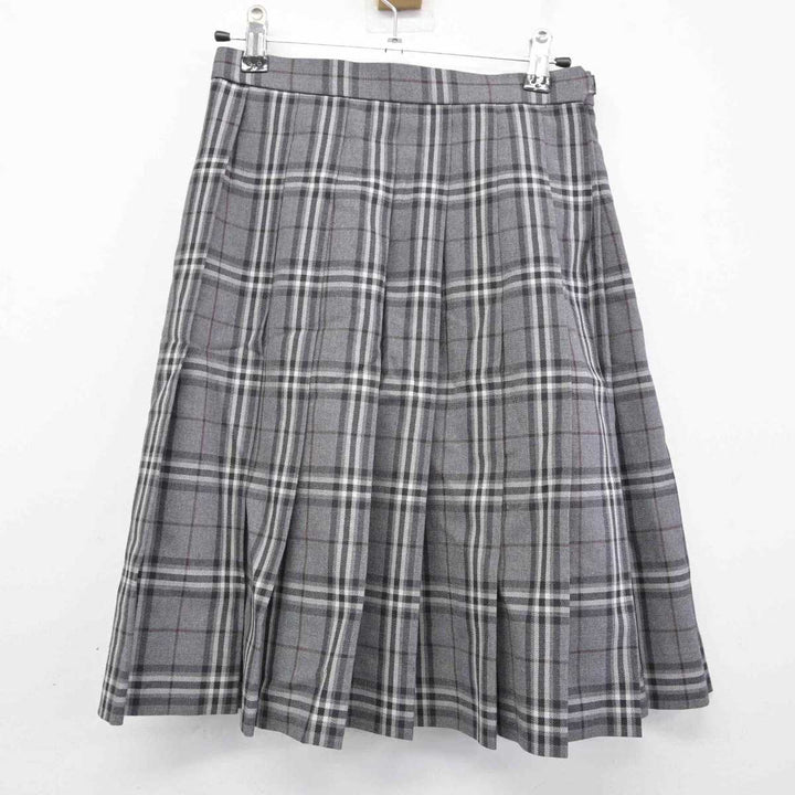 中古】埼玉県 開智学園高等部 女子制服 6点 (ブレザー・ニット