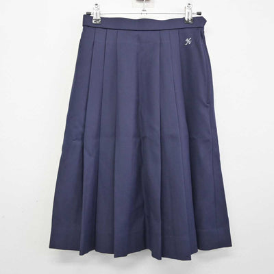 【中古】静岡県 湖西高等学校 女子制服 4点 (ブレザー・ベスト・スカート) sf059183