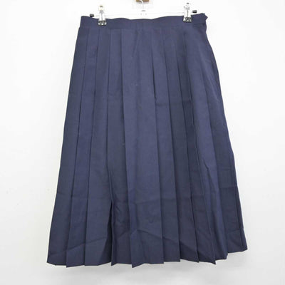 【中古】茨城県 日立市立大久保中学校 女子制服 2点 (シャツ・スカート) sf059185