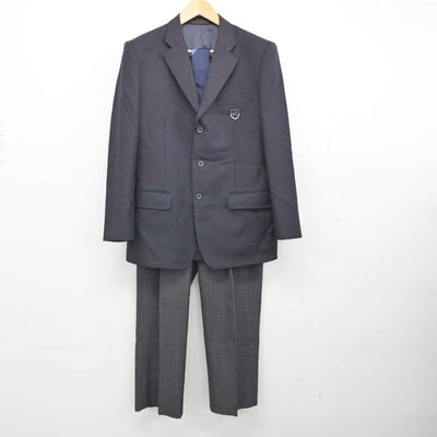 【中古】香川県 香川高等専門学校 男子制服 4点 (ブレザー・ズボン) sf059191