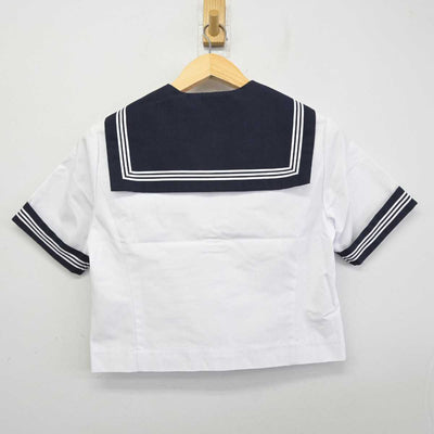 【中古】静岡県 清水第三中学校 女子制服 2点 (セーラー服・スカート) sf059195