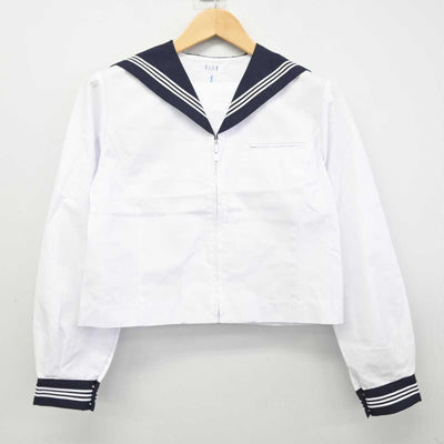 【中古】静岡県 清水第三中学校 女子制服 2点 (セーラー服・セーラー服) sf059197