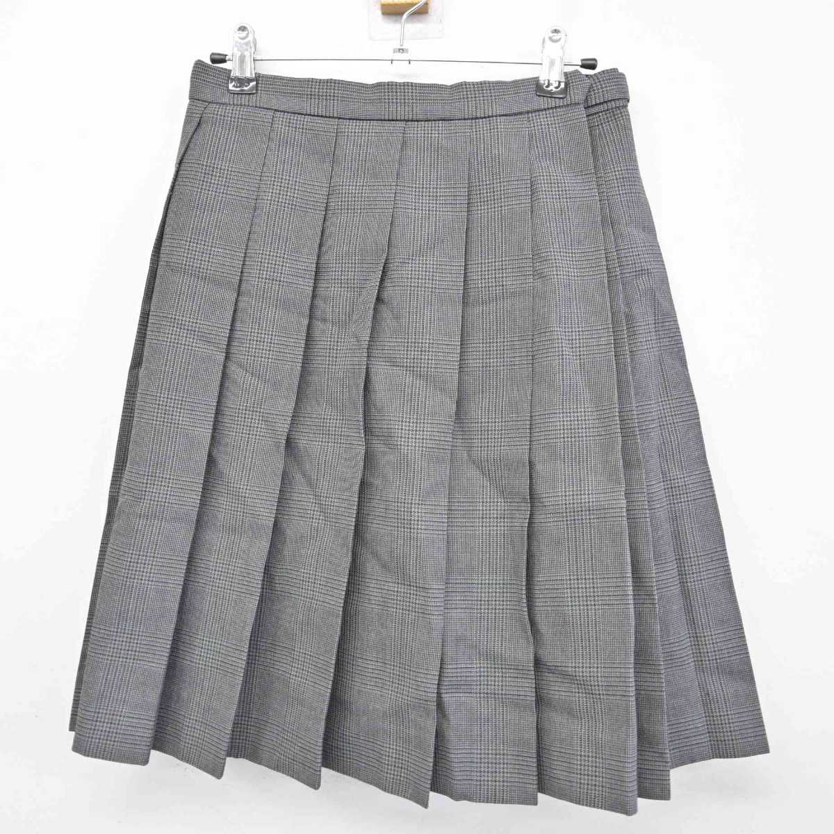 【中古】岡山県 竜操中学校 女子制服 2点 (ブレザー・スカート) sf059198