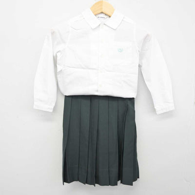 【中古】神奈川県 鎌倉女子大学初等部 女子制服 4点 (ブレザー・シャツ・スカート) sf059203