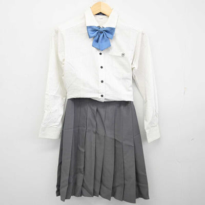 【中古】宮城県 東北生活文化大学高等学校 女子制服 4点 (ブレザー・シャツ・スカート) sf059210