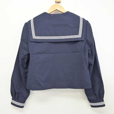 【中古】静岡県 清水第三中学校 女子制服 3点 (セーラー服・スカート) sf059214