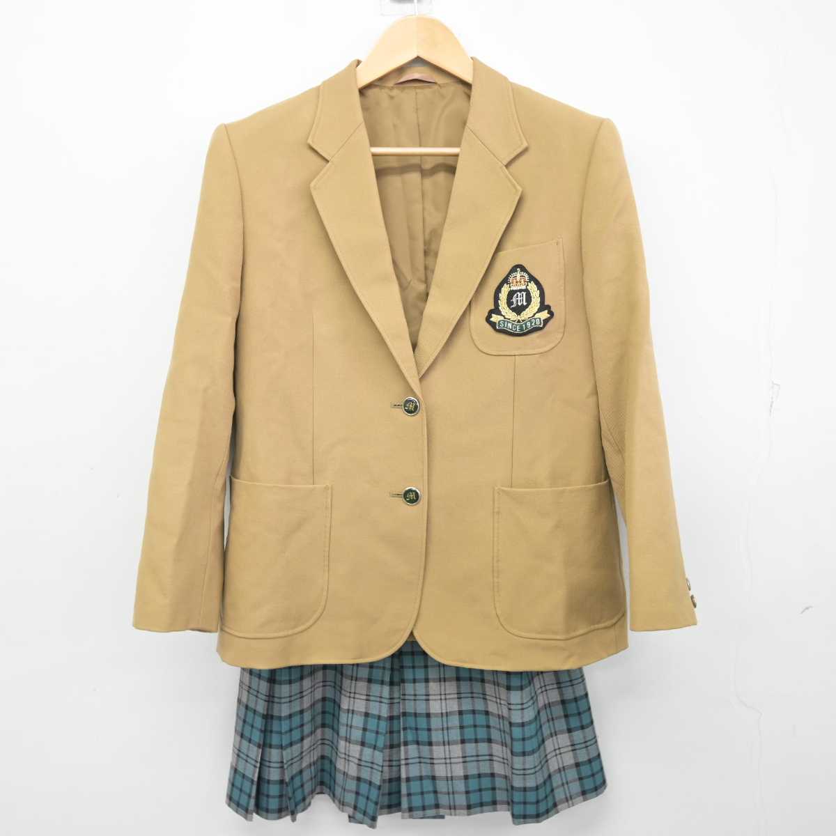 【中古】三重県 松阪商業高等学校 女子制服 3点 (ブレザー・スカート) sf059218