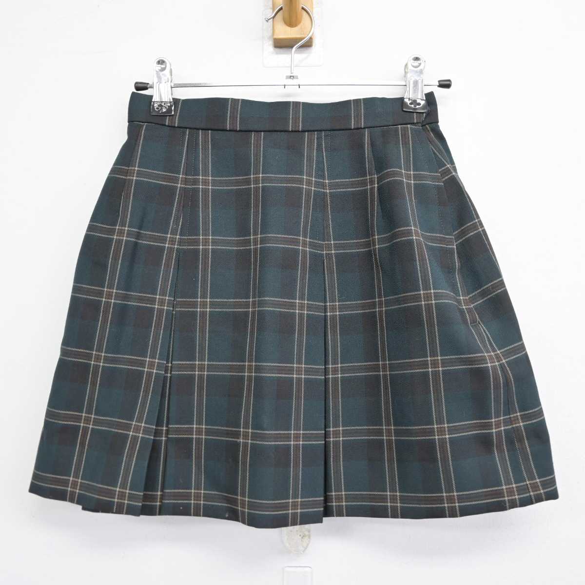 【中古】三重県 松阪商業高等学校 女子制服 2点 (スカート) sf059219