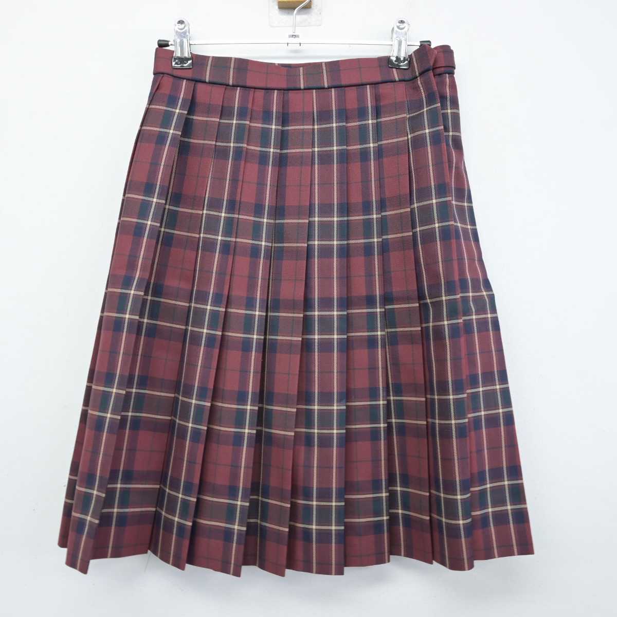 【中古】大阪府 豊島高等学校 女子制服 4点 (ブレザー・シャツ・スカート) sf059222