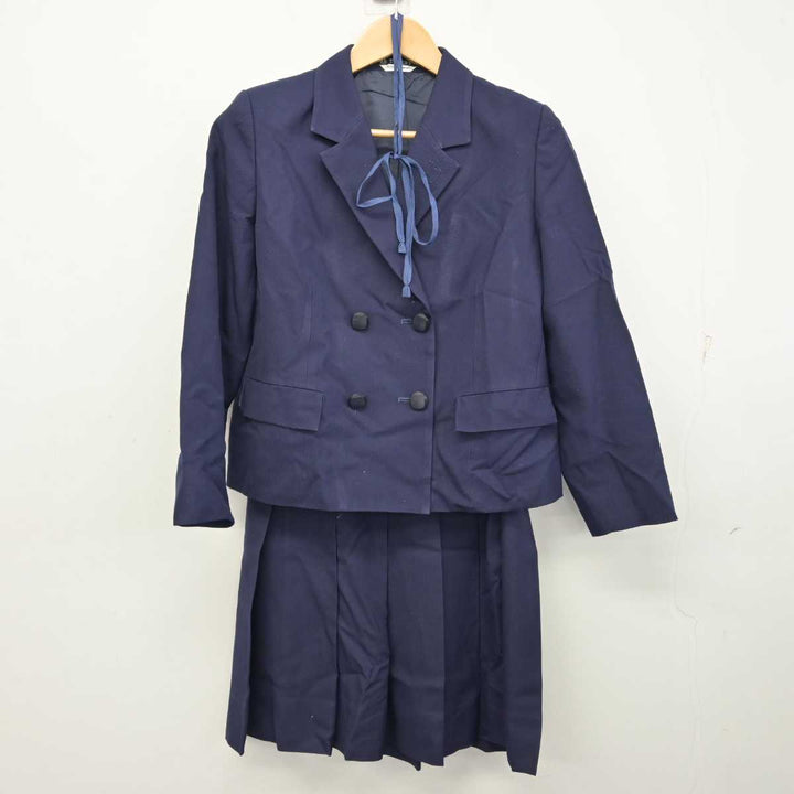 【中古】熊本県 真和高等学校 女子制服 4点 (ブレザー・ニット・スカート) sf059233 | 中古制服通販パレイド