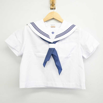 【中古】岩手県 仙北中学校 女子制服 3点 (セーラー服・スカート) sf059236