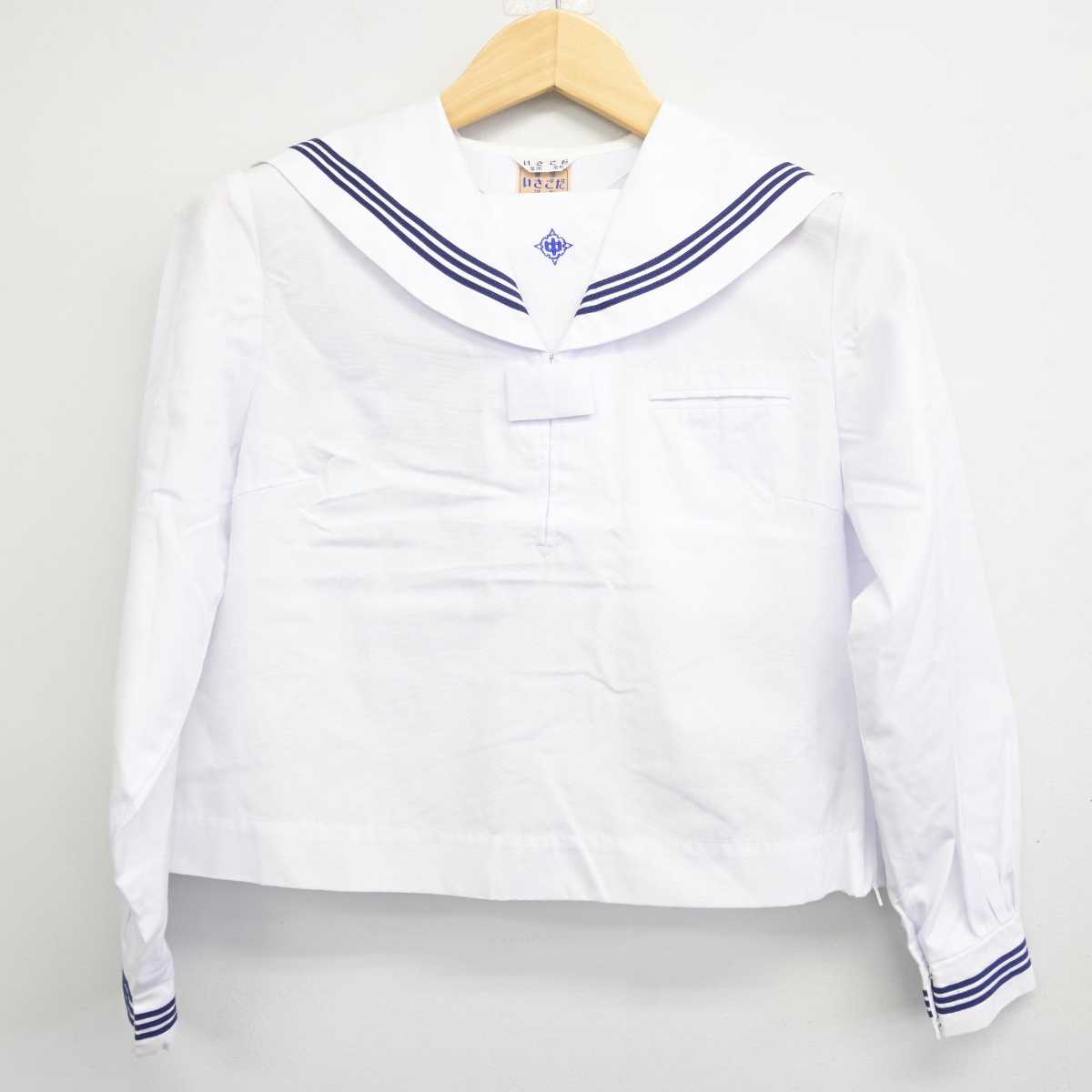 【中古】岩手県 仙北中学校 女子制服 2点 (セーラー服・セーラー服) sf059237