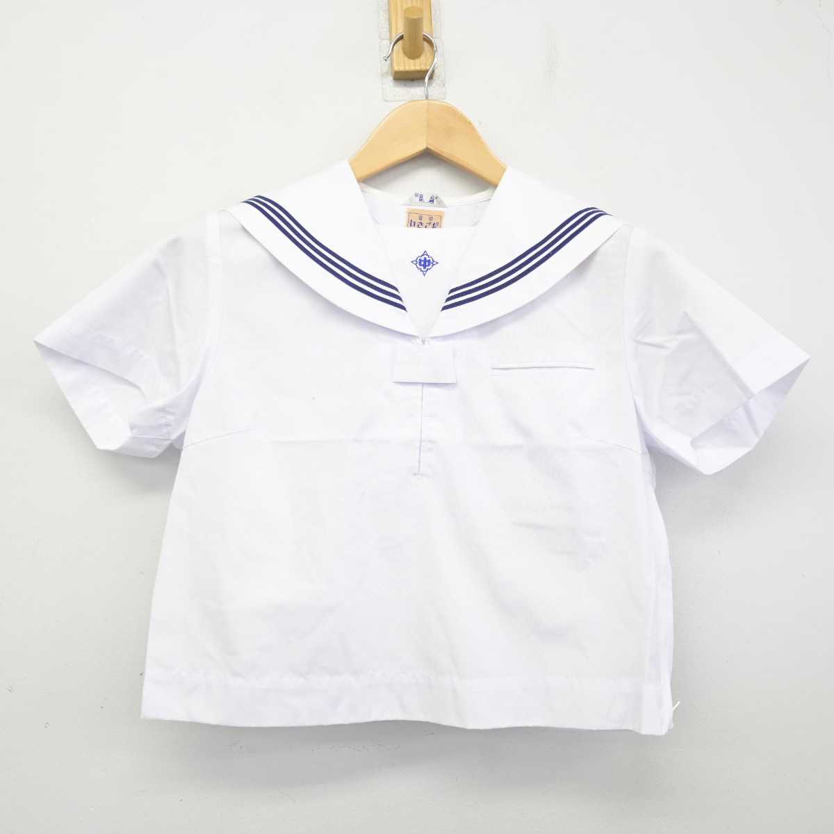 【中古】岩手県 仙北中学校 女子制服 2点 (セーラー服・セーラー服) sf059237