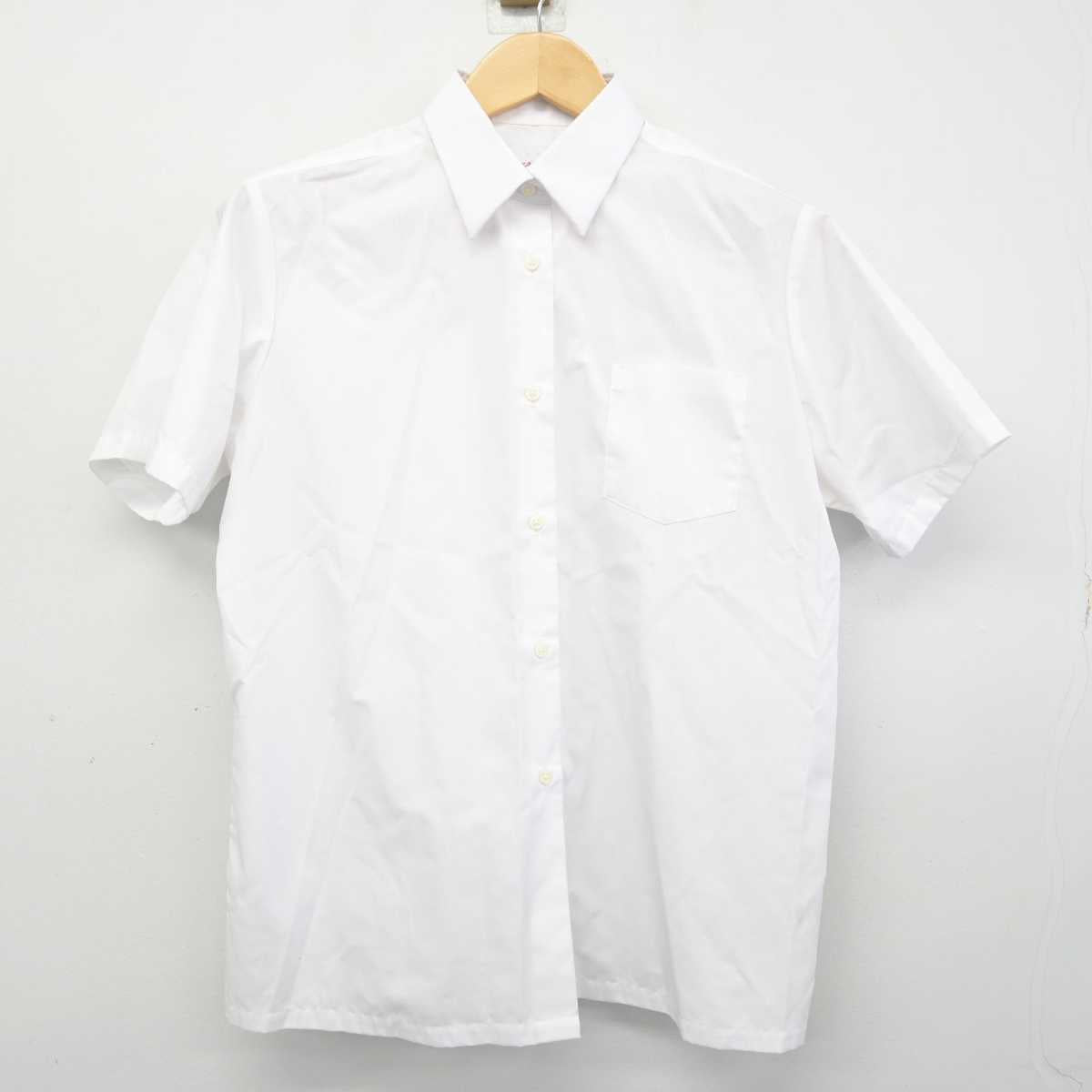 【中古】神奈川県 平間中学校 女子制服 2点 (ベスト・シャツ) sf059250