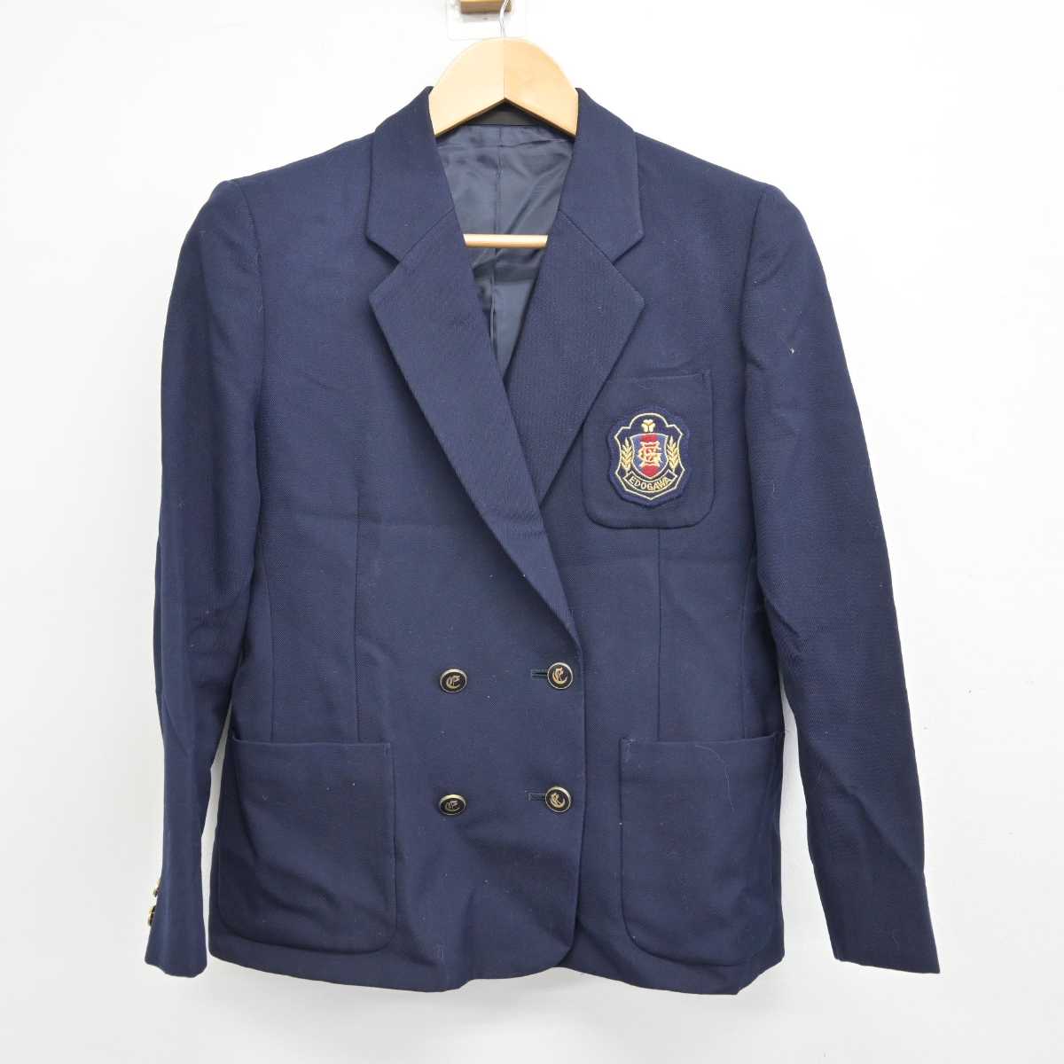 【中古】東京都 江戸川女子高等学校 女子制服 3点 (ブレザー・スカート) sf059264