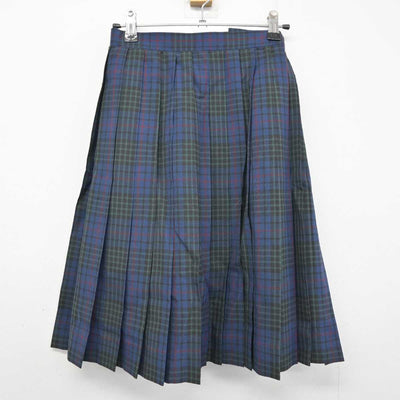 【中古】東京都 江戸川女子高等学校 女子制服 3点 (ニットベスト・シャツ・スカート) sf059265