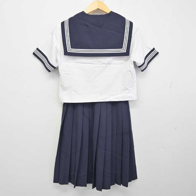 【中古】香川県 香東中学校 女子制服 2点 (セーラー服・スカート) sf059268